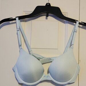 Vanity Fair Extreme Ego Boost Push-Up Bra (by Lily of France), Light Blue, 36A